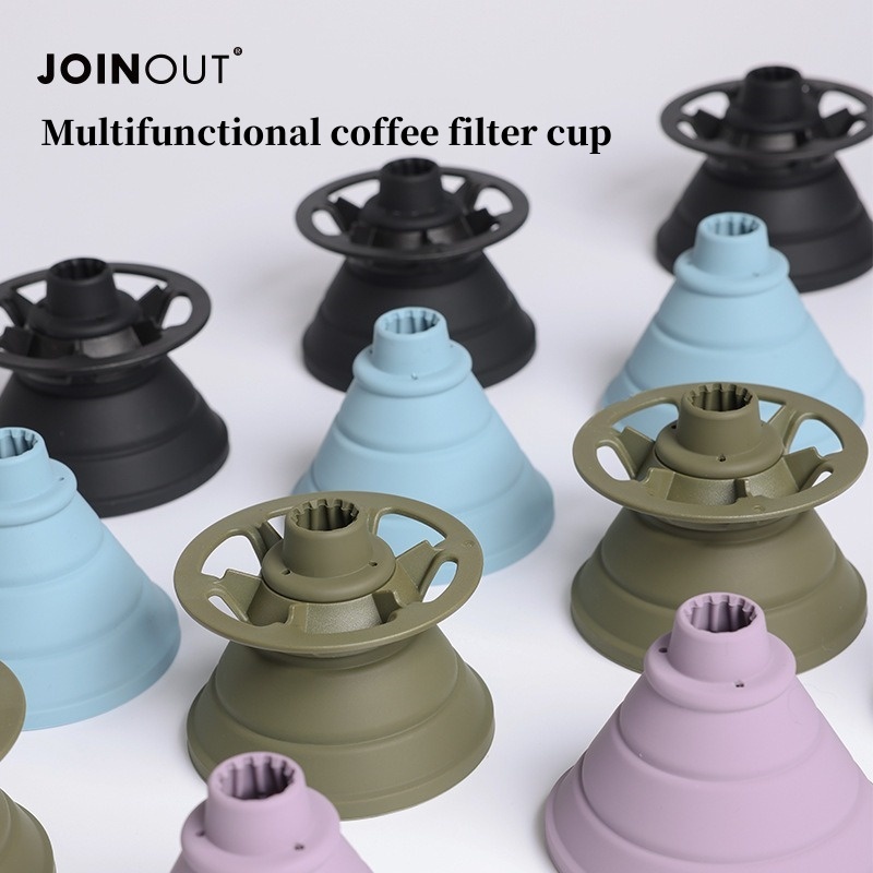 Dosing Funnel Ring - Filtre à café pliable Portable en