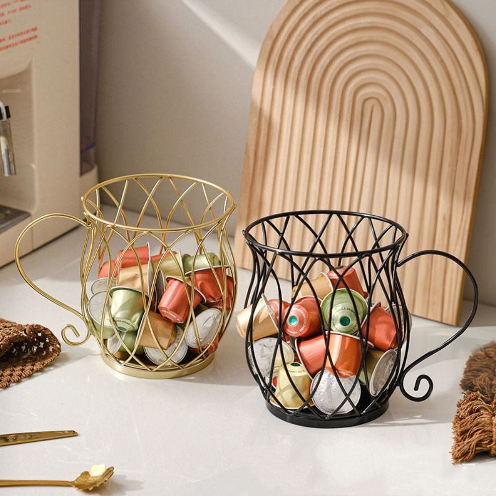 Coffee Equipment Rack - Porte-dosette de café de grande capacité,