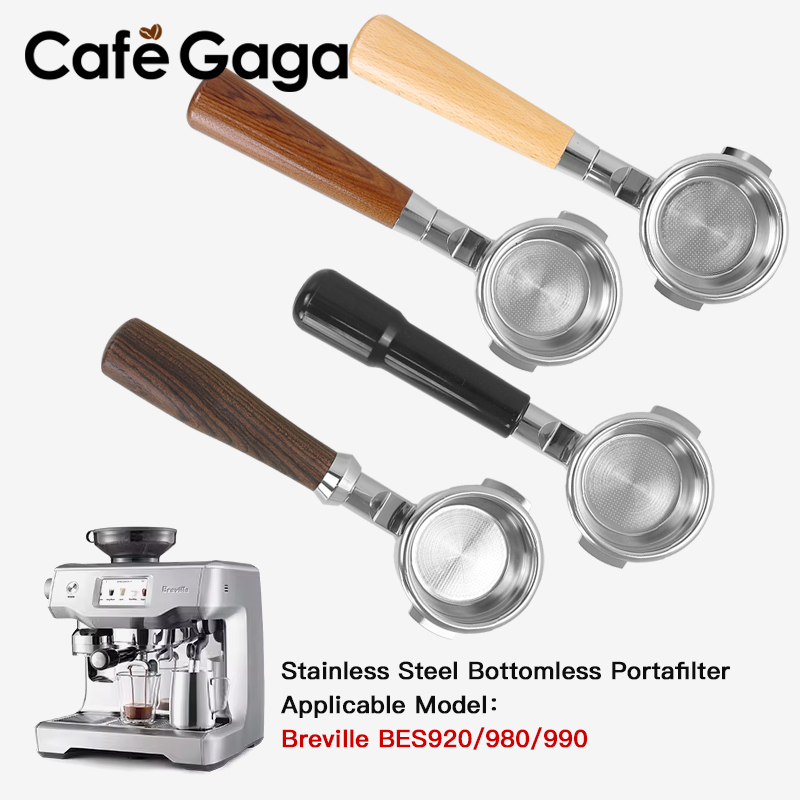 Naked Portafilter Bottomless - Porte-filtre sans fond pour Breville BES920