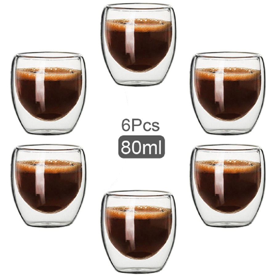 Coffee Equipment Set - Tasses à café en verre à