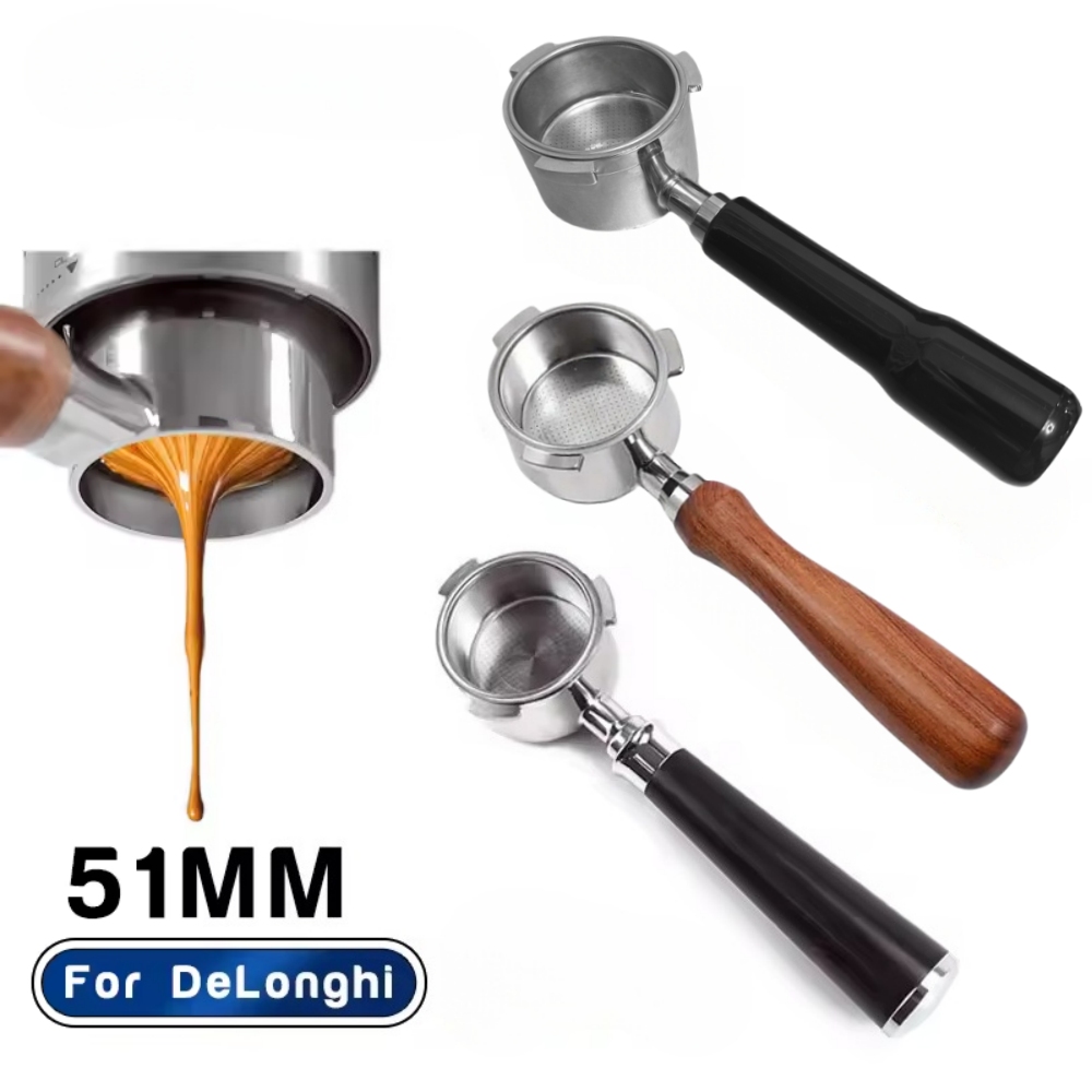 Naked Portafilter Bottomless - Porte-filtre à café sans fond, 51mm,