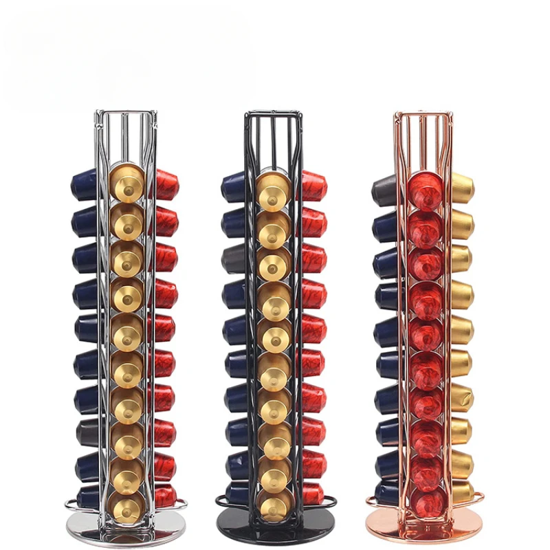 Coffee Equipment Rack - Support Rotatif T1 pour Capsules de