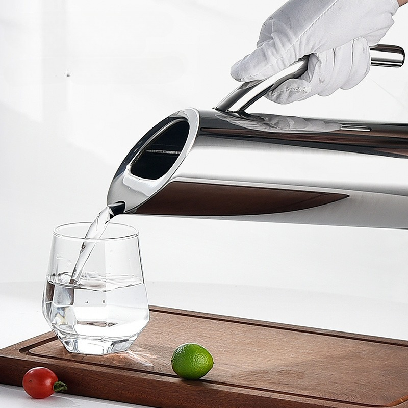Outdoor Coffee Equipment - Pichet à eau en acier inoxydable,