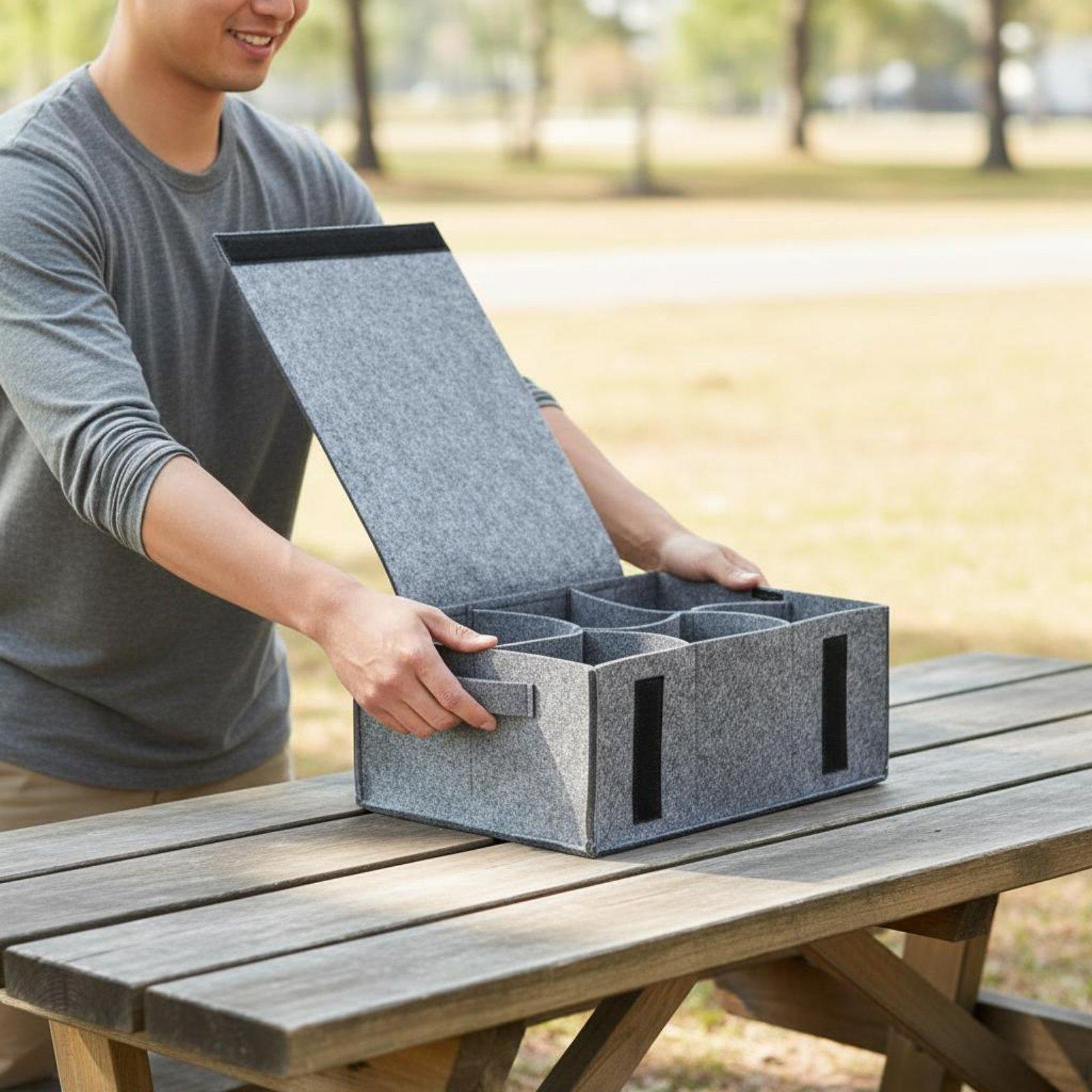 Pochette de rangement en feutr - Outdoor Coffee Equipment avis et prix
