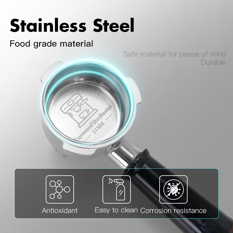 AliKisscafe 51mm café sans fon - Naked Portafilter Bottomless avis et prix