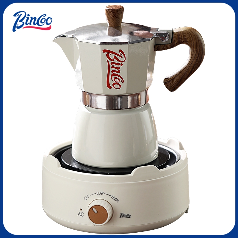 Bincoo Moka Pot et poêle élect - Hero Coffee Equipment avis et prix