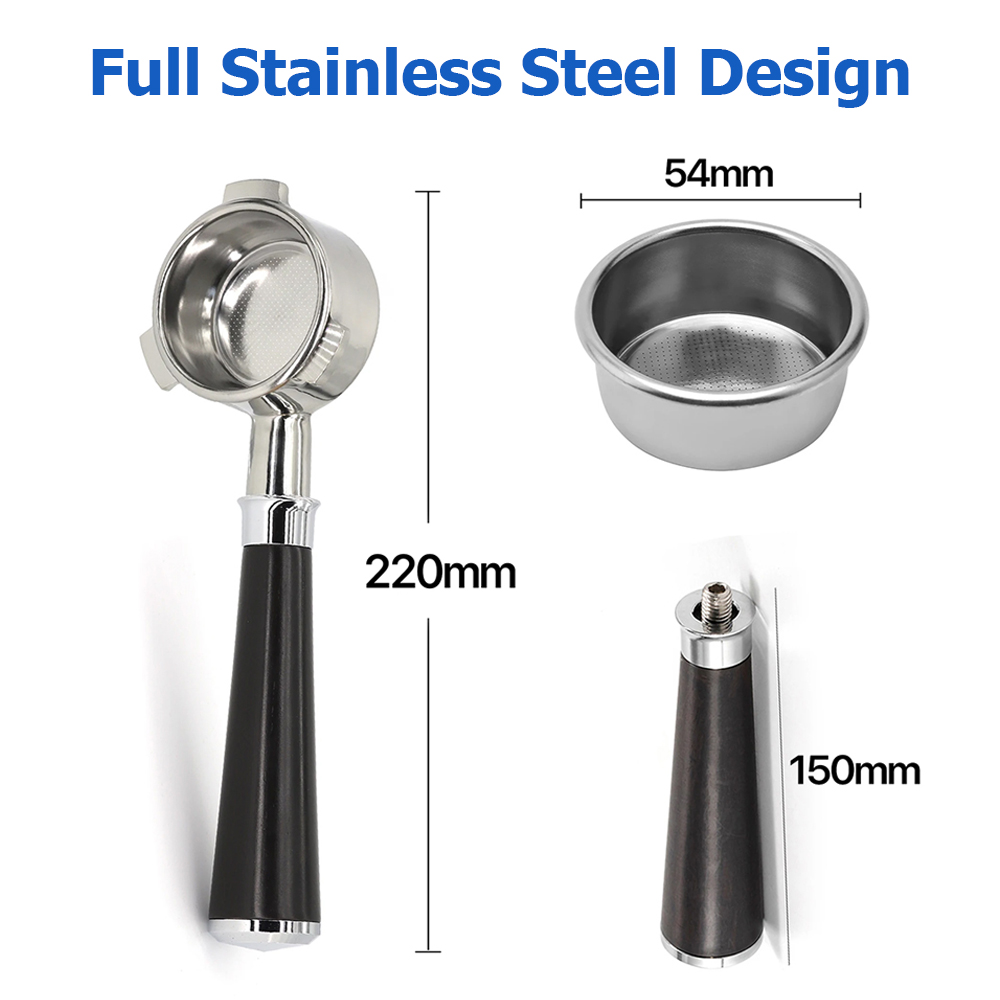 Porte-filtre sans fond 54 mm à - Naked Portafilter Bottomless avis et prix