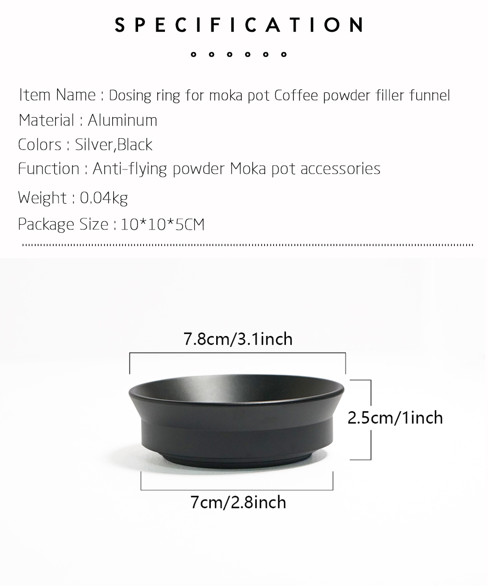 Anneau de dosage en aluminium  - Dosing Funnel Ring avis et prix